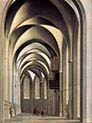 The Ambulatory of the Grote or Saint Bavokerk at Haarlem